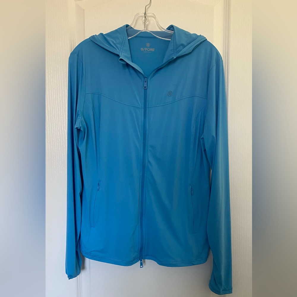 G/Fore Hooded Featherweight Full zip Jacket